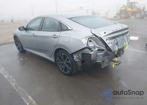 2021 Honda Civic Sport z USA, uszkodzony, nr VIN 19XFC2F88ME202687